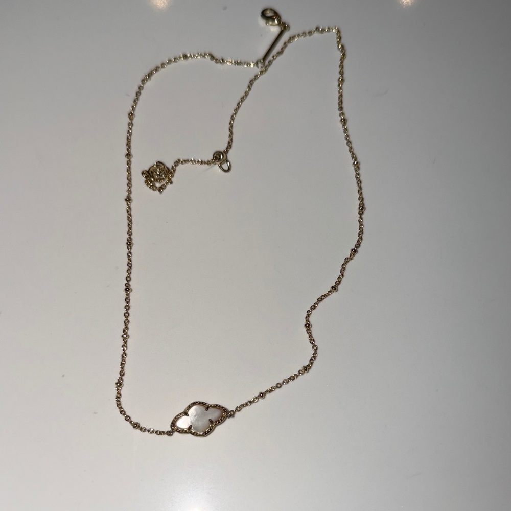 Kendra Scott  Necklace with White Pendant